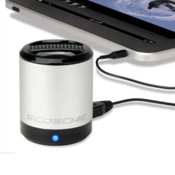 Scosche Other - Scosche BoomCAN small wired black speaker